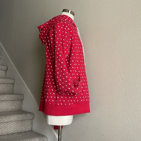 True Religion Sz XL Red Hoodie - Picture 2 of 11